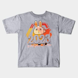 2023 Year of the Rabbit. Kids T-Shirt